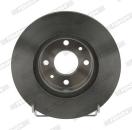 Front brake disc(s) (DDF176), Ø 257 x 20 mm, ventilated